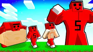 Minecraft’ta ŞİŞMANDAN SÜPER GÜÇLÜYE dönüştüm !!