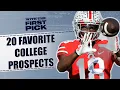 20 FAVORITE 2024 NFL Draft prospects heading into 2023 college season