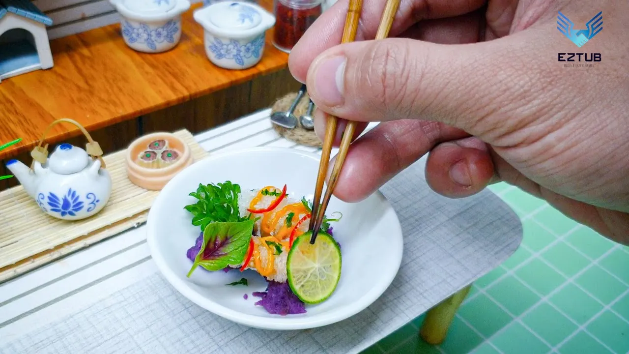 How to make rice paper shrimp crispy with mash sweet potato | Amazing Cooking Idea.
