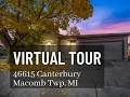 For Sale RARE DETACHED CONDO 46615 Canterbury Macomb MI 209 900