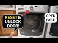 How To Reset And Unlock Washing Machine Doors Maytag whirlpool G E LG Amana Kenmore Samsung