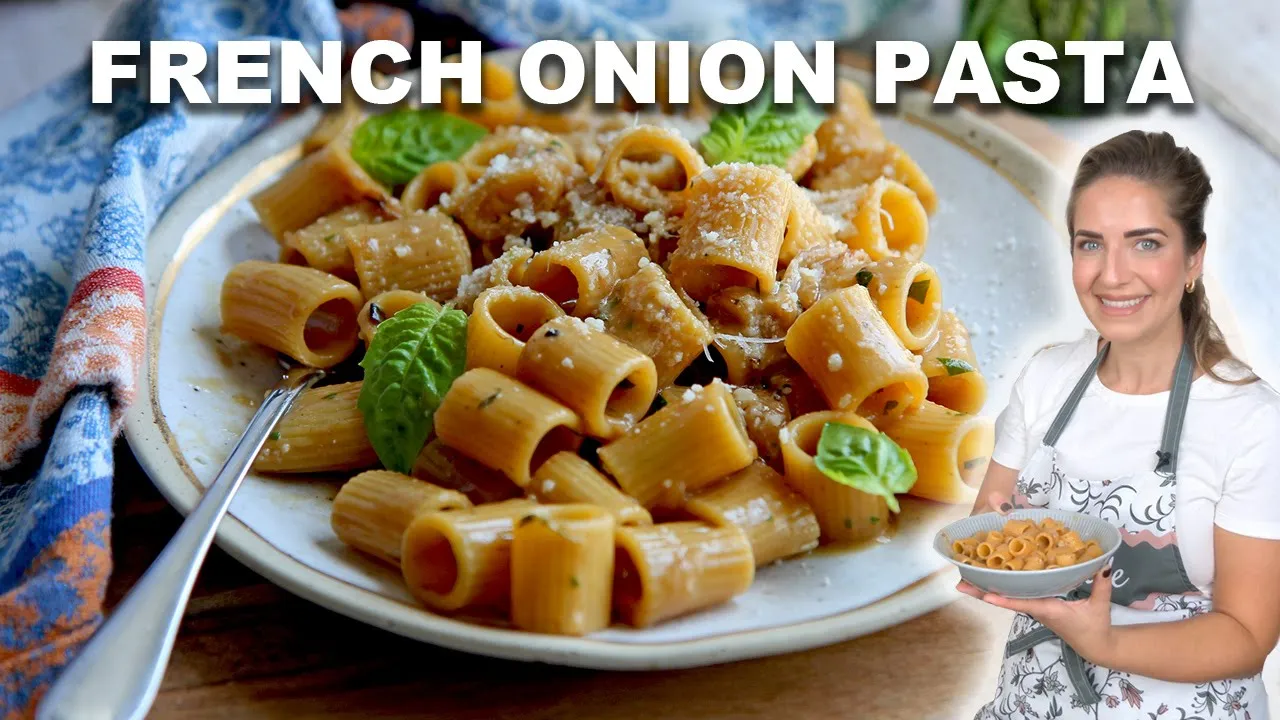 French Onion Pasta - One Pot Recipe!