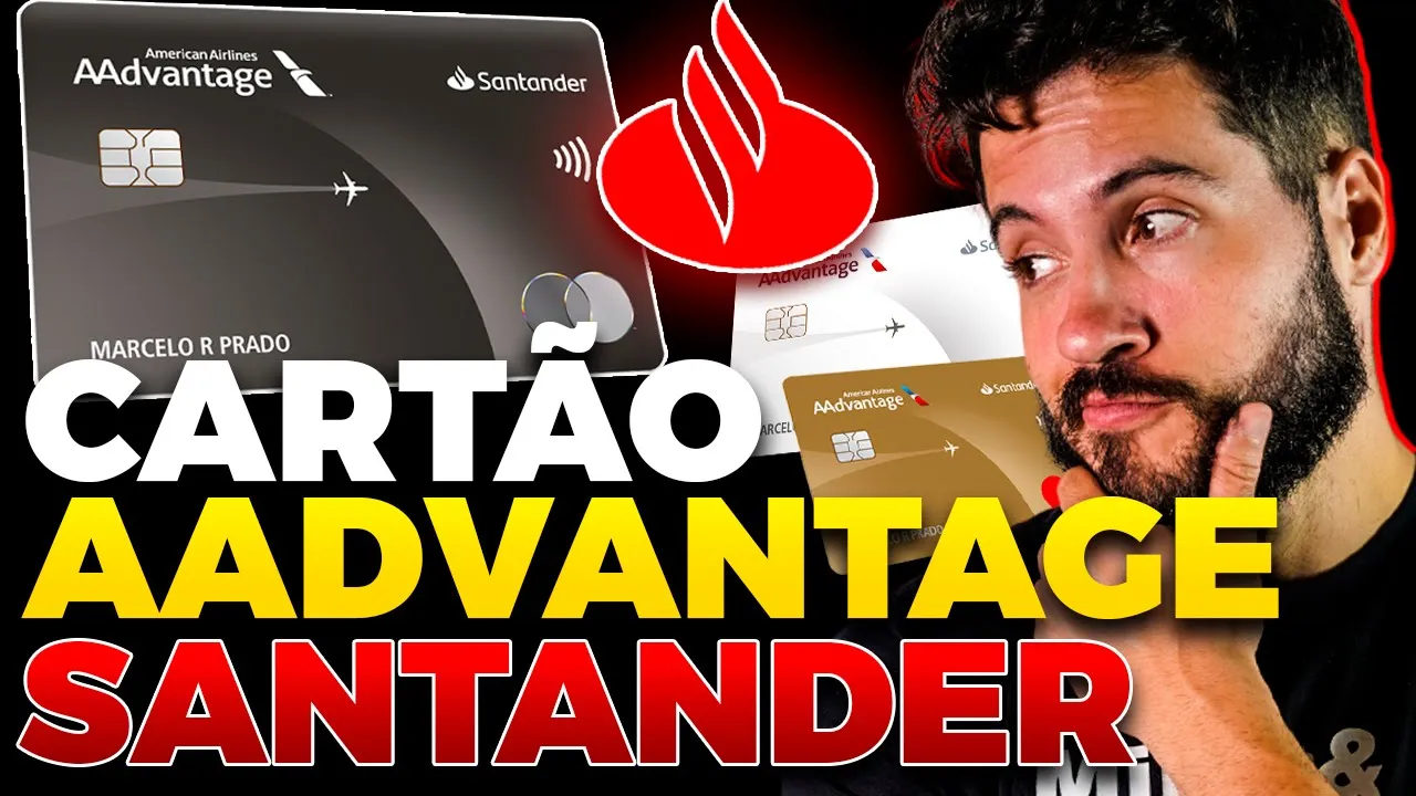 CARTÃO AAdvantage Santander! Review Completo (American Airlines)!