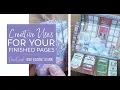 Creative and Crafty Uses for Your Finished Coloring Book Pages - A PencilStash Tutorial