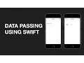 Swift Data Passing Between ViewControllers Coding Timelapse