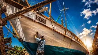 Launch Day Is Near… and Our Wooden Boat Isn’t Ready (Uncut + Music) — Sailing Yabá