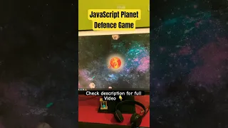 JavaScript Planet Game HTML CSS JavaScript
