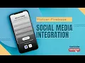 Social Media Integration Flutter and Firebase The Sparks Foundation