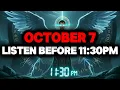 Download Lagu CHOSEN ONE, OCT 7 – GOD URGES YOU TO LISTEN BEFORE 11:30PM☄️