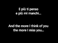 Download Lagu E Piu ti Penso Italian \u0026 English lyrics | Ariana Grande \u0026 Andrea Bocelli