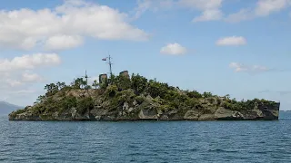 The Warship that Became an Island