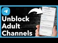 Download Lagu Hoe je volwassen kanalen op Telegram kunt deblokkeren