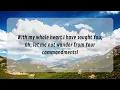 Psalm 119 (Beth) (NKJV) | Scripture Video
