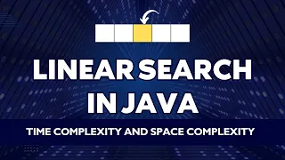 Linear Search Algorithm Implementation Using java Data Structure and Algorithm
