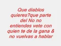 La llamada de mi ex chiquillo team band ( letra )