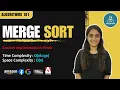 Merge Sort in HINDI In-Depth Analysis with Full Implementation in JAVA Sorting Algorithms