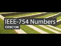 COSC130 - IEEE 754 Numbers