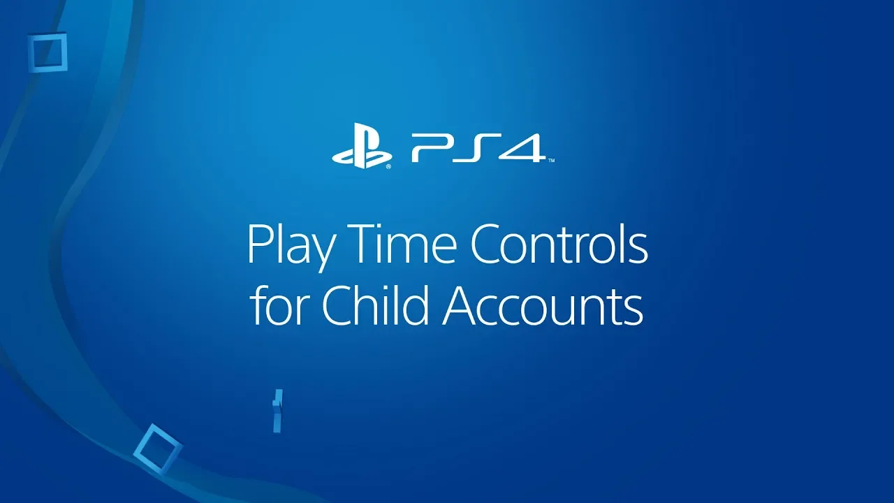 PS4 play time controls