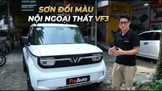 VF3 Interior and Exterior Custom Paint Job