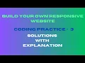 Coding Practice 3 Explanation Responsive WebDesign CSS Building blocks NxtWave HTML CSS CCBP 4 o