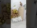Beautiful Boho style Baptism Decor