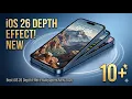 6 Best Wallpaper Apps for iOS 26 with Depth Effect iPhone Lock Screen