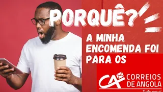🚨Escolhi o AliExpress Standard Shipping, mais veio pelos correios de Angola, Porquê?