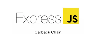 Express js Callback Chain Ep 6