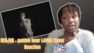 cover renjun golden hour jvke reaction 