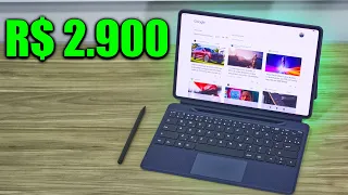 ACHEI UM TABLET COMPLETO COM CANETA, TECLADO E 12GB DE RAM