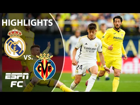 Download MP3 IMPROBABLE COMEBACK 🔥 Real Madrid vs. Villarreal | LALIGA Highlights | ESPN FC