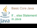 5 IF else statements in Java