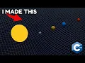 Simulating Gravity in C