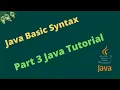 Java Basic syntax for beginners part 3 java tutorial for beginners Easy Learning Channel