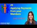 9 Applying Payments from your Members