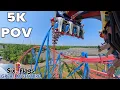 Superman Ultimate Flight Back Row POV 5K Six Flags Great Adventure 2026
