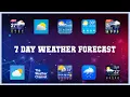 Super 10 7 Day Weather Forecast Android Apps