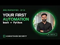 Your First Hacking Automation bash Python Scripts for Recon 2026
