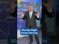 Freeze Warning in Central NC first in 250 days