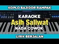 Download Lagu Karaoke - Asih Saliwat nada cowok koplo bajidor lirik berjalan | Yamaha SX600
