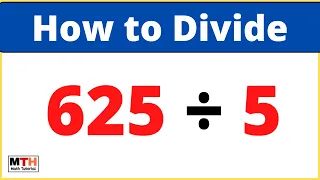 625 divided by 5 625 5 Long Division