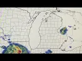 Big complex moving southeast heading toward central and southern Ohio 1130 am