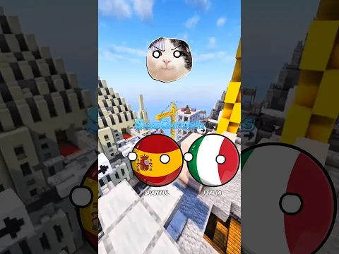 Jika Italia dan Spanyol Bertukar Wilayah 🌍 #countryballs