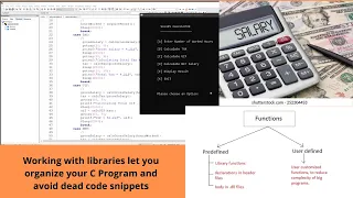 How to Progam a Salary Calculator Part 4 - Learning C Programming by coding