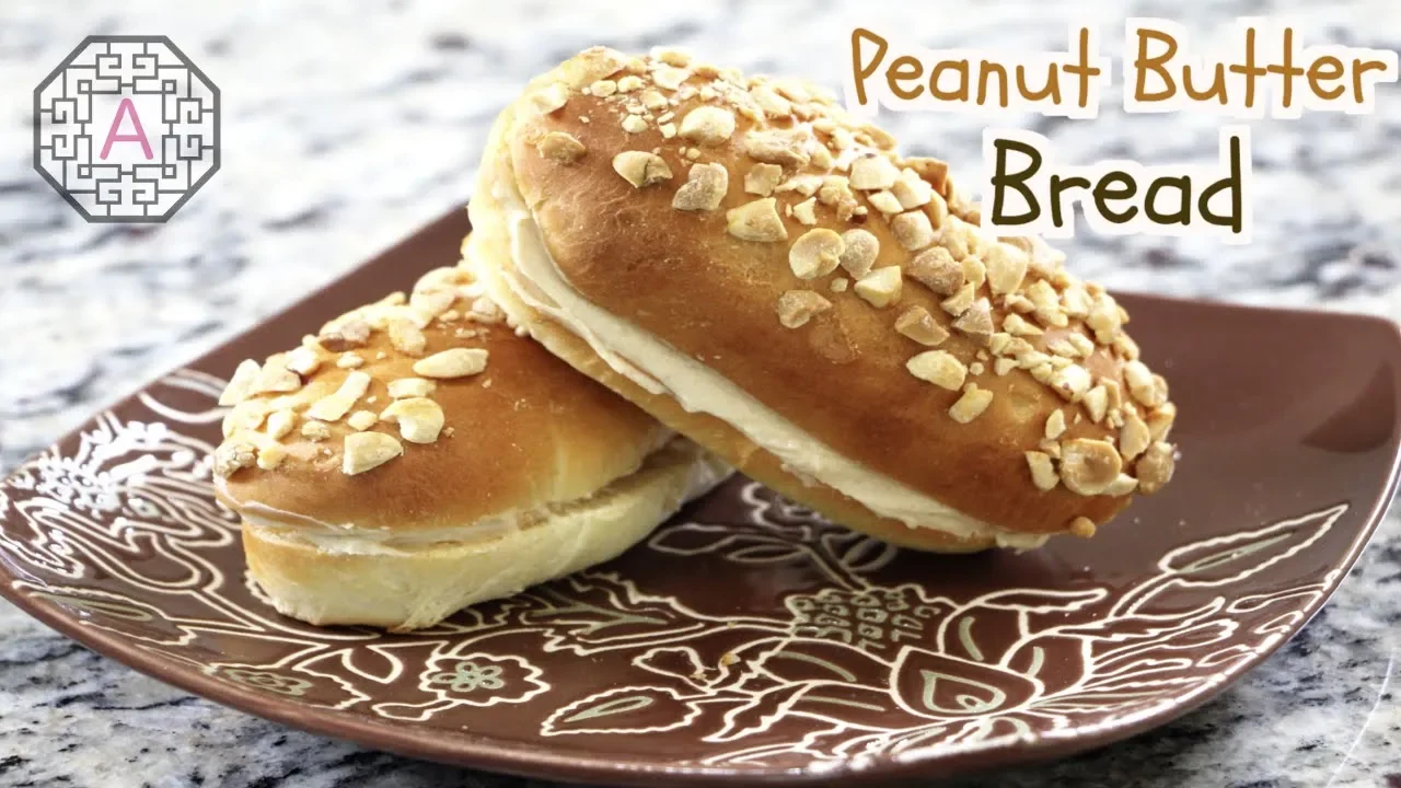 Korean Peanut Butter Cream Bread (  )   Aeri