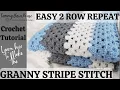 Granny Stripe Tutorial Great for Beginners