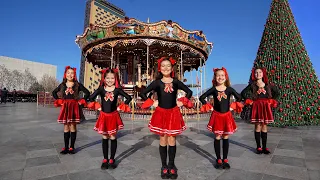 Merry Christmas Remix | Jingle Bells Dance by Little Kids