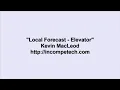 Kevin MacLeod: Local Forecast - Elevator (10 Hours)