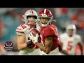 DeVonta Smith s National Championship Game highlights 215 yards 3 TDs all in first half ESPN