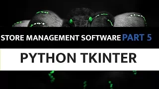 Store Management Software Using Python Tkinter - 5 Inserting Into Database Part 3 Error Handling
